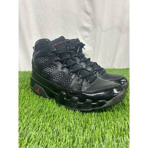 Jordan Men's Black with Red Accent Athletic Shoes